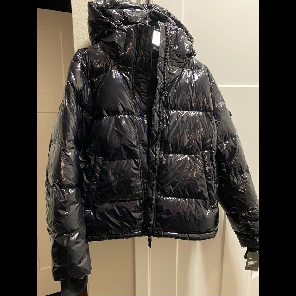 NWT S13 Glossy Down Puffer Jacket
